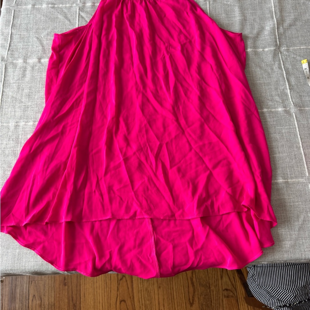 Torrid Hot Pink Sleeveless Blouse